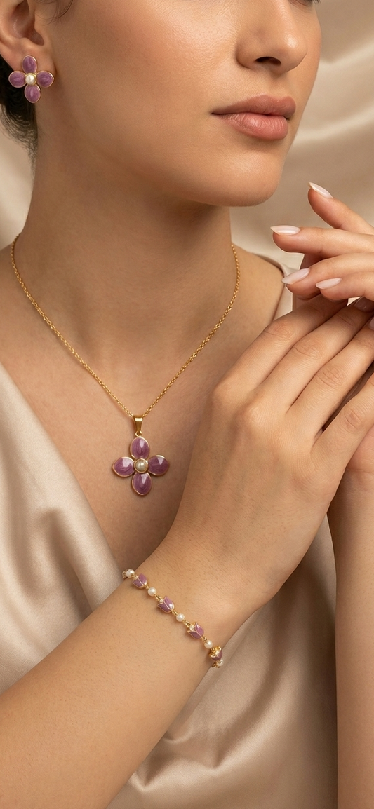 Duo d'été 2 (Bracelet motif tulipe offert)